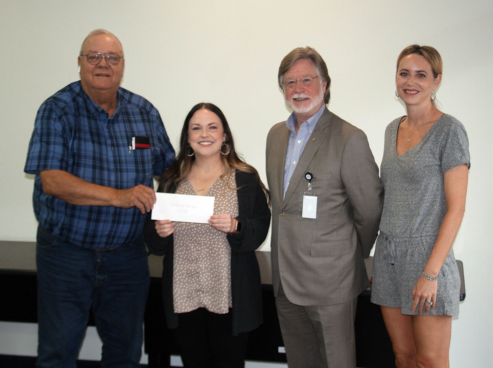 Check presentation to DDA